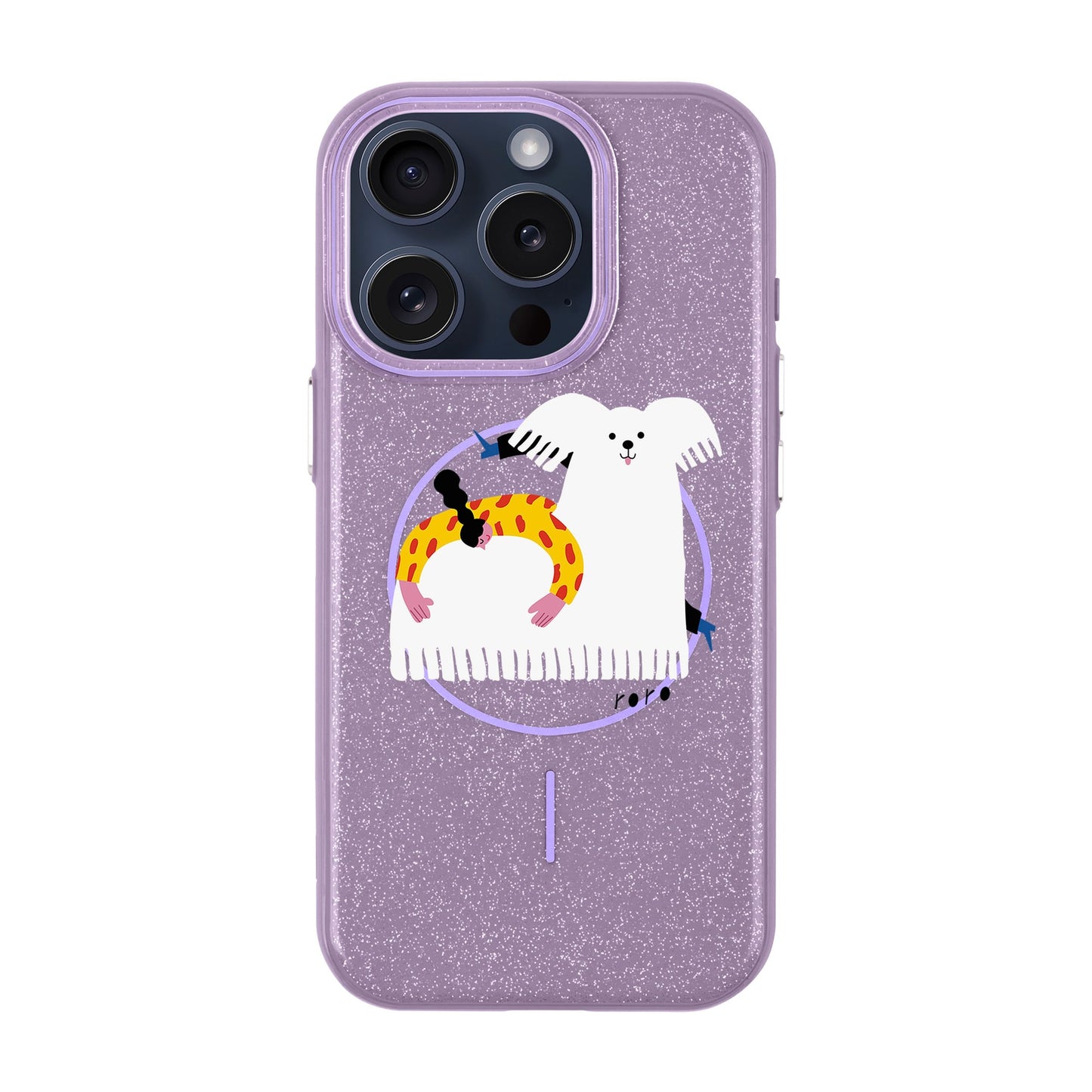 FANCY DOG-iPhone 15 Pro Radiant Kılıf MagSafe Özellikli