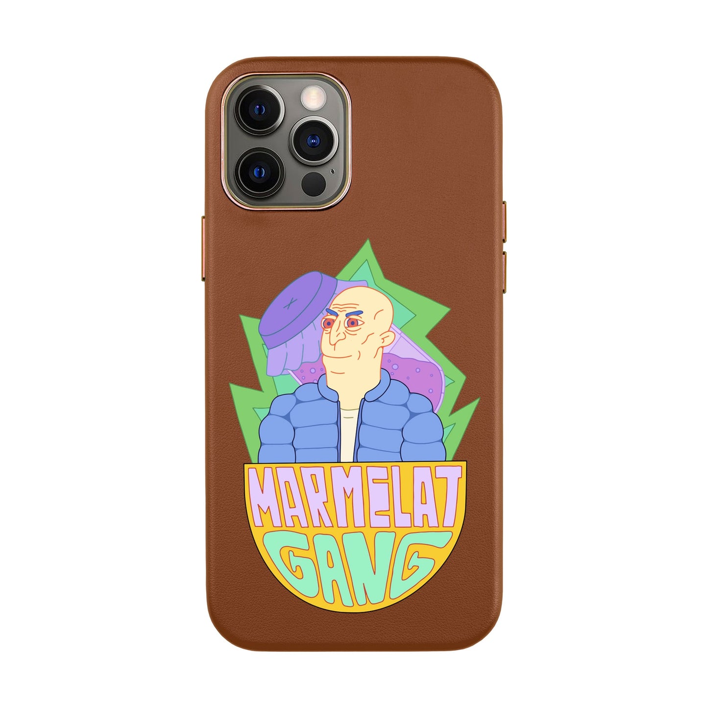 MARMELAT GANG-iPhone X / Xs Leather Kılıf