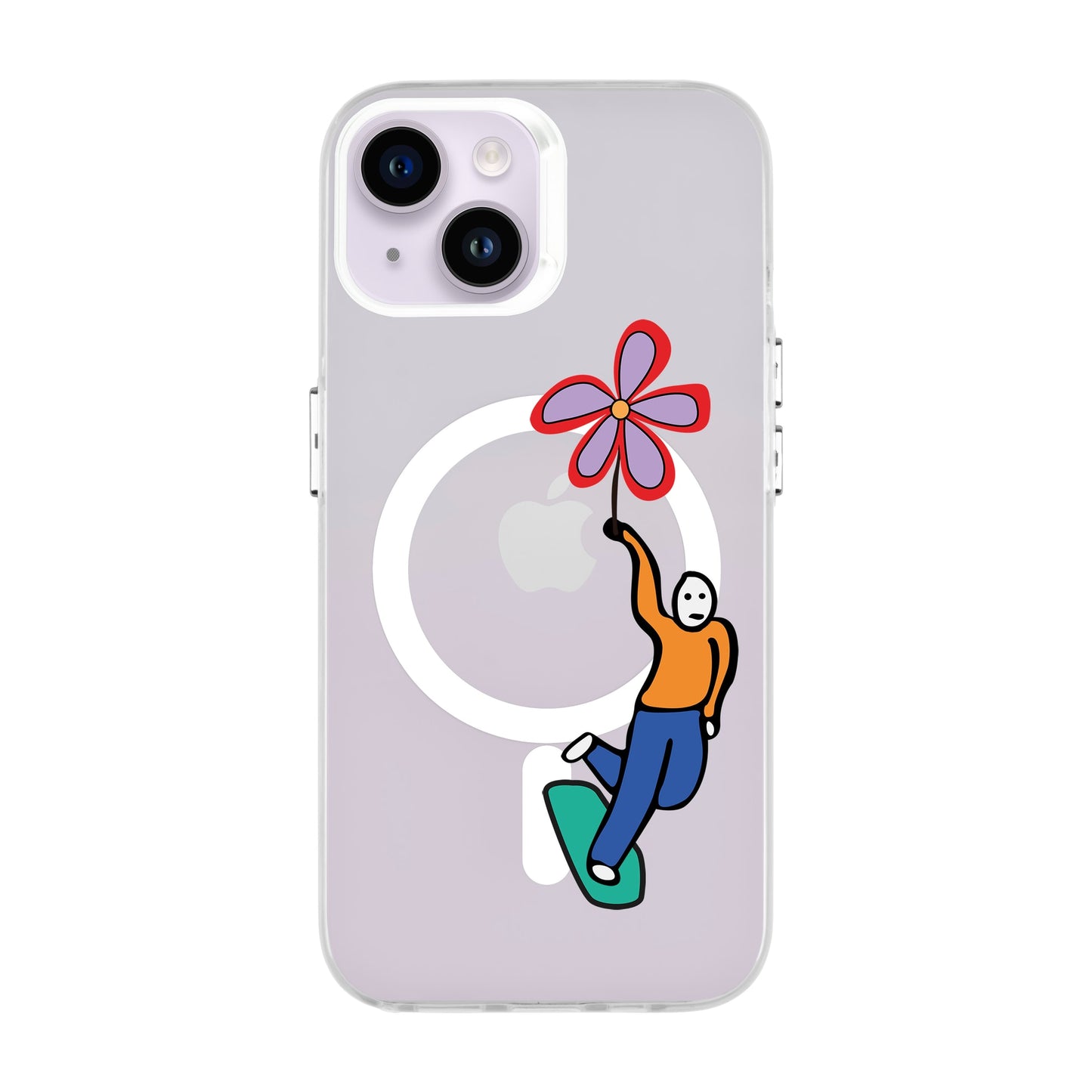 SKATEBOARDER-iPhone 14 Hold Kılıf MagSafe Özellikli