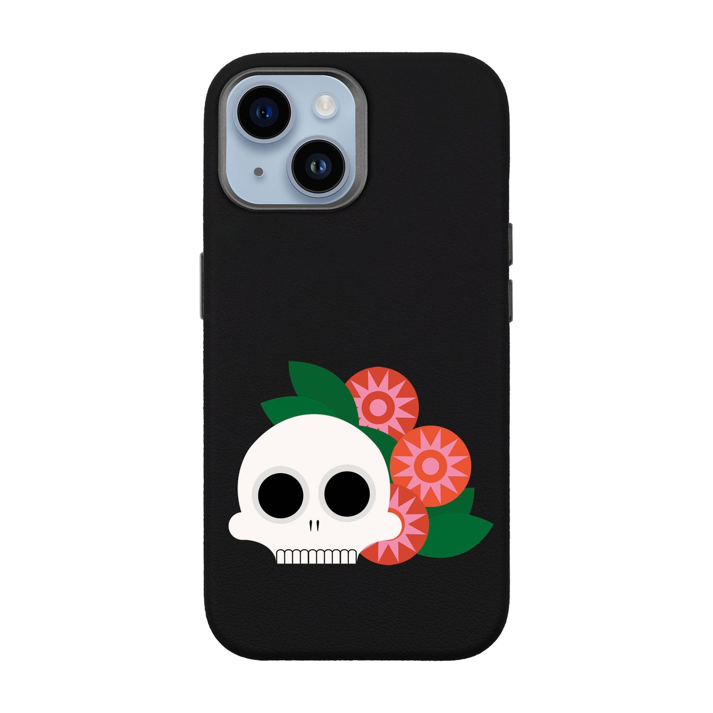 MEMENTO BLOOM-iPhone 13 Leather Premium Kılıf MagSafe Özellikli
