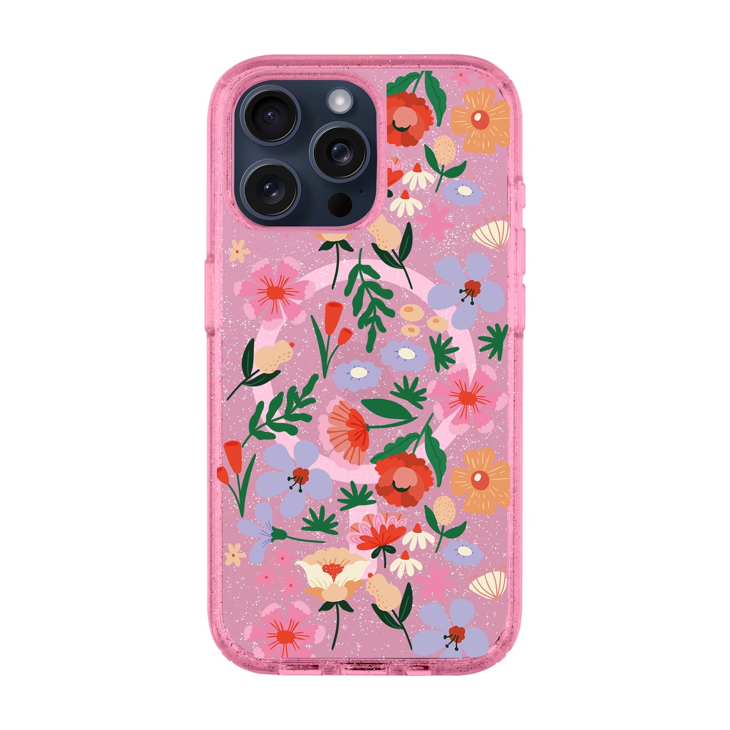 GRACIOUS-iPhone 15 Pro Max Shiny Kılıf MagSafe Özellikli