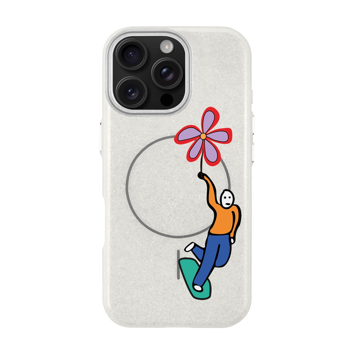SKATEBOARDER-iPhone 16 Pro Max Radiant Kılıf MagSafe Özellikli