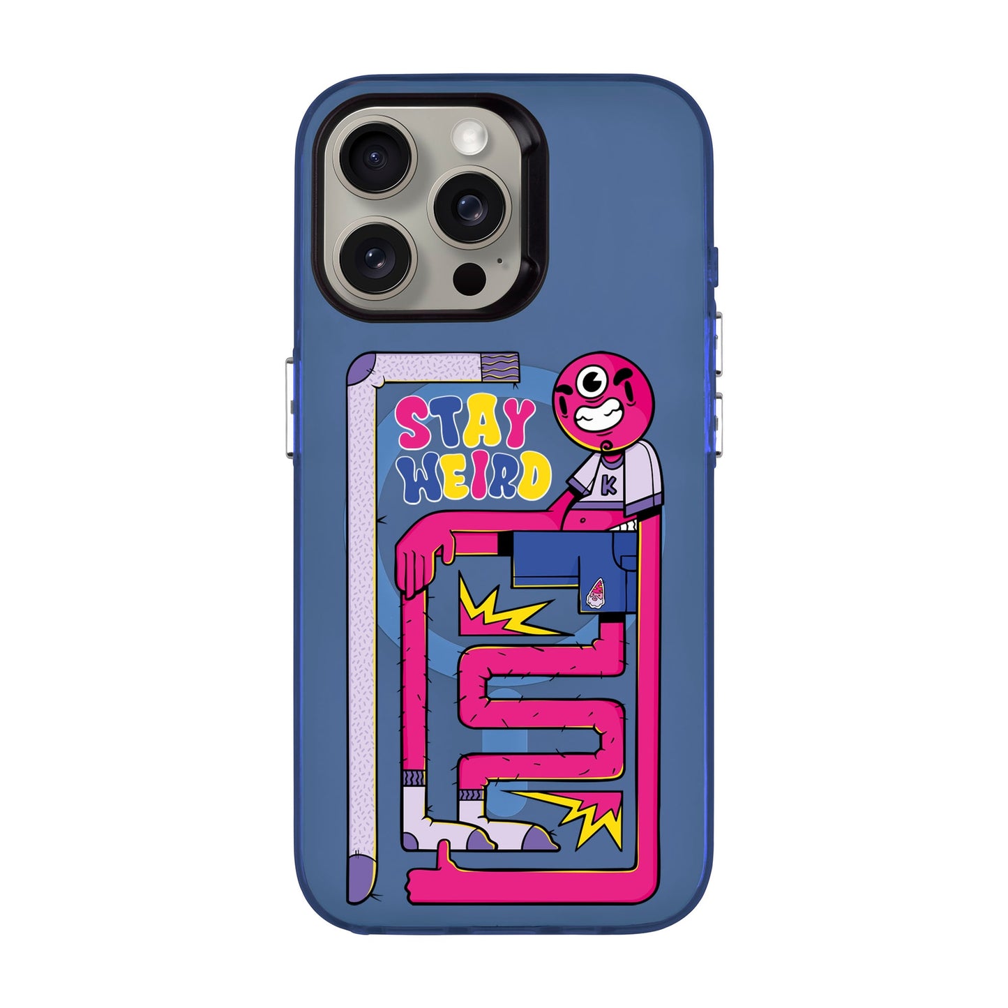 OG TOOTHY-iPhone 15 Pro Max Hold Kılıf MagSafe Özellikli
