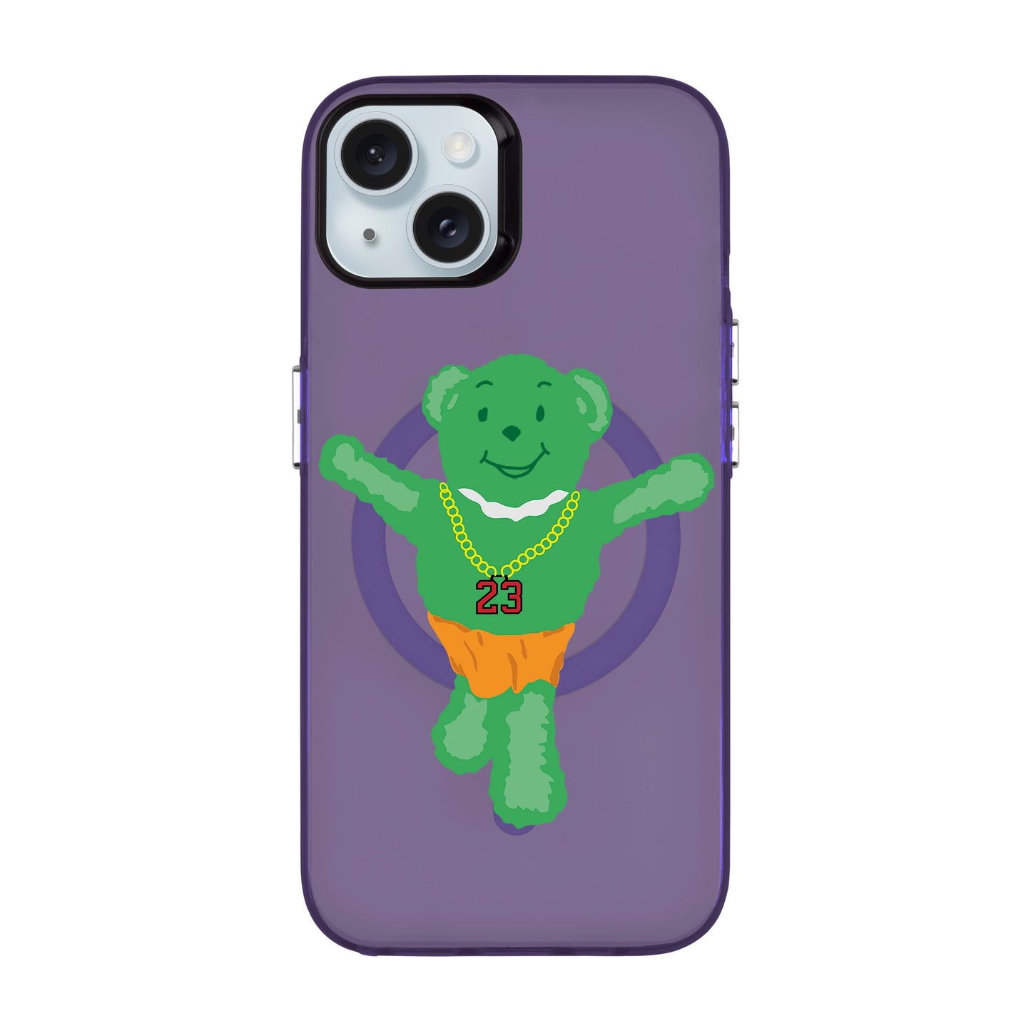 GREEN BEAR-iPhone 15 Plus Hold Kılıf MagSafe Özellikli