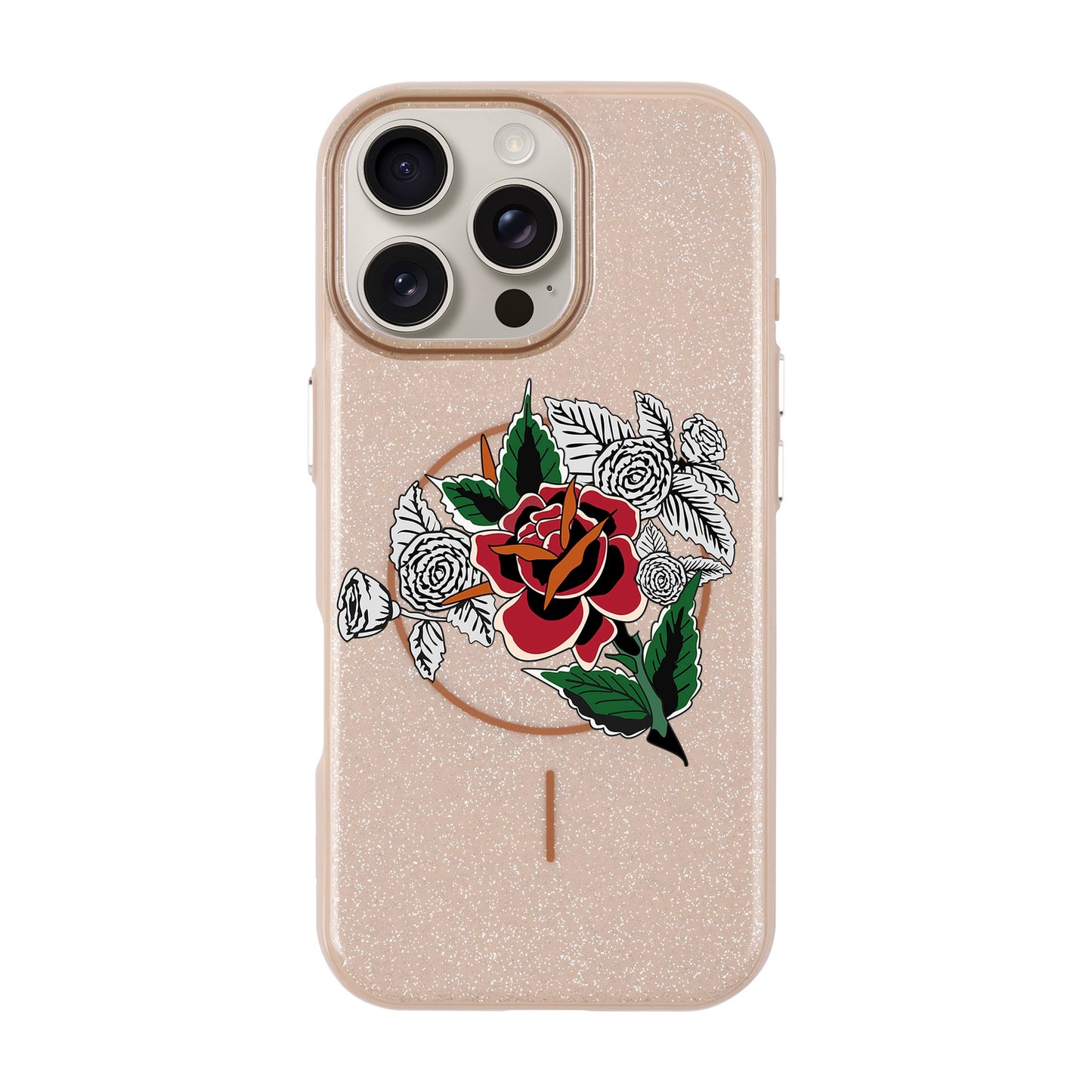 DRY ROSE-iPhone 16 Pro Max Radiant Kılıf MagSafe Özellikli