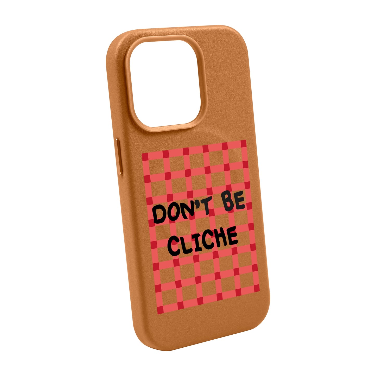 DON'T BE CLICHE-iPhone 13 Leather Kılıf MagSafe Özellikli