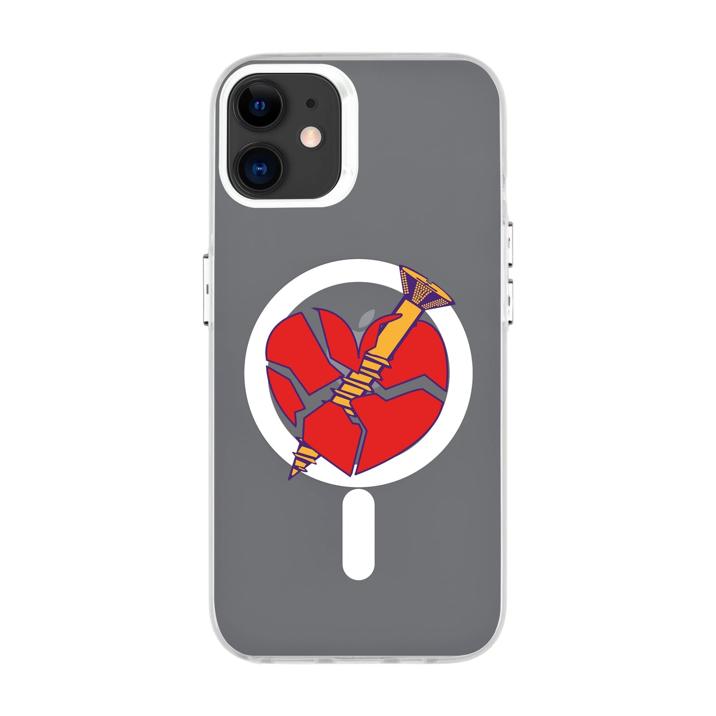 BROKEN HEART-iPhone 11 Hold Kılıf MagSafe Özellikli