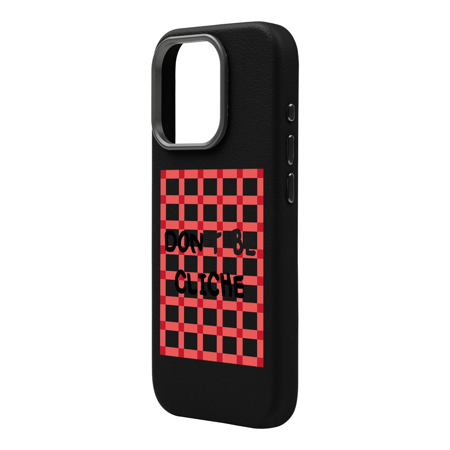 DON'T BE CLICHE-iPhone 15 Pro Max Leather Premium Kılıf MagSafe Özellikli