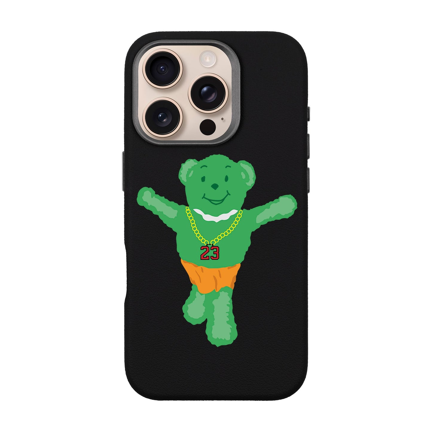 GREEN BEAR-iPhone 16 Pro Leather Premium Kılıf MagSafe Özellikli