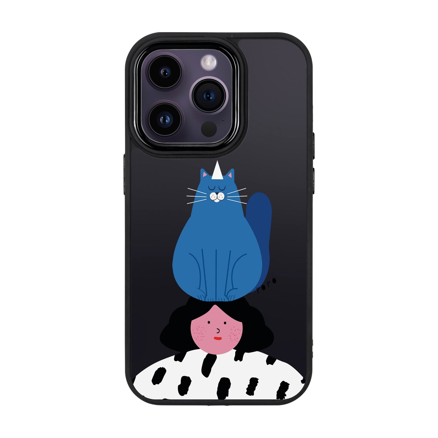 NAUGHTY CAT-iPhone 13 Pro Proof Kılıf