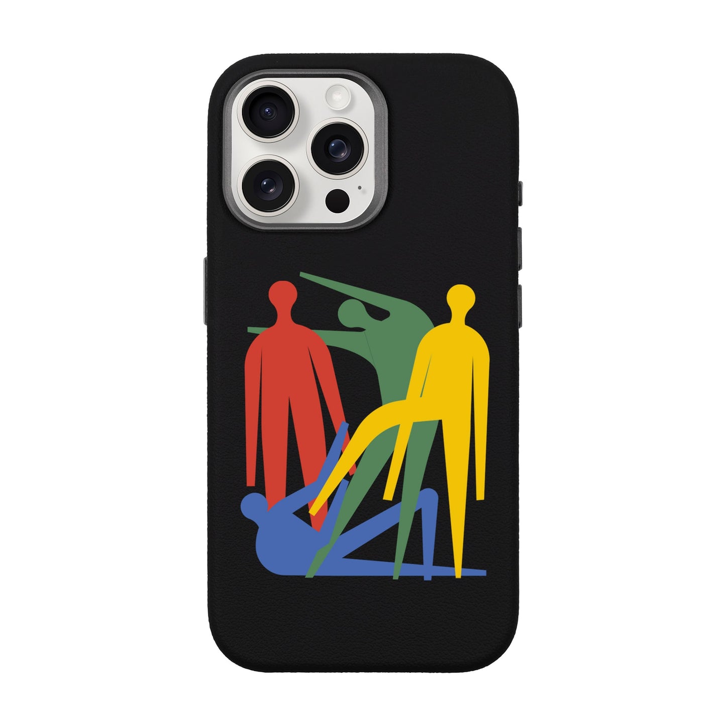 MANBOS-iPhone 15 Pro Max Leather Premium Kılıf MagSafe Özellikli