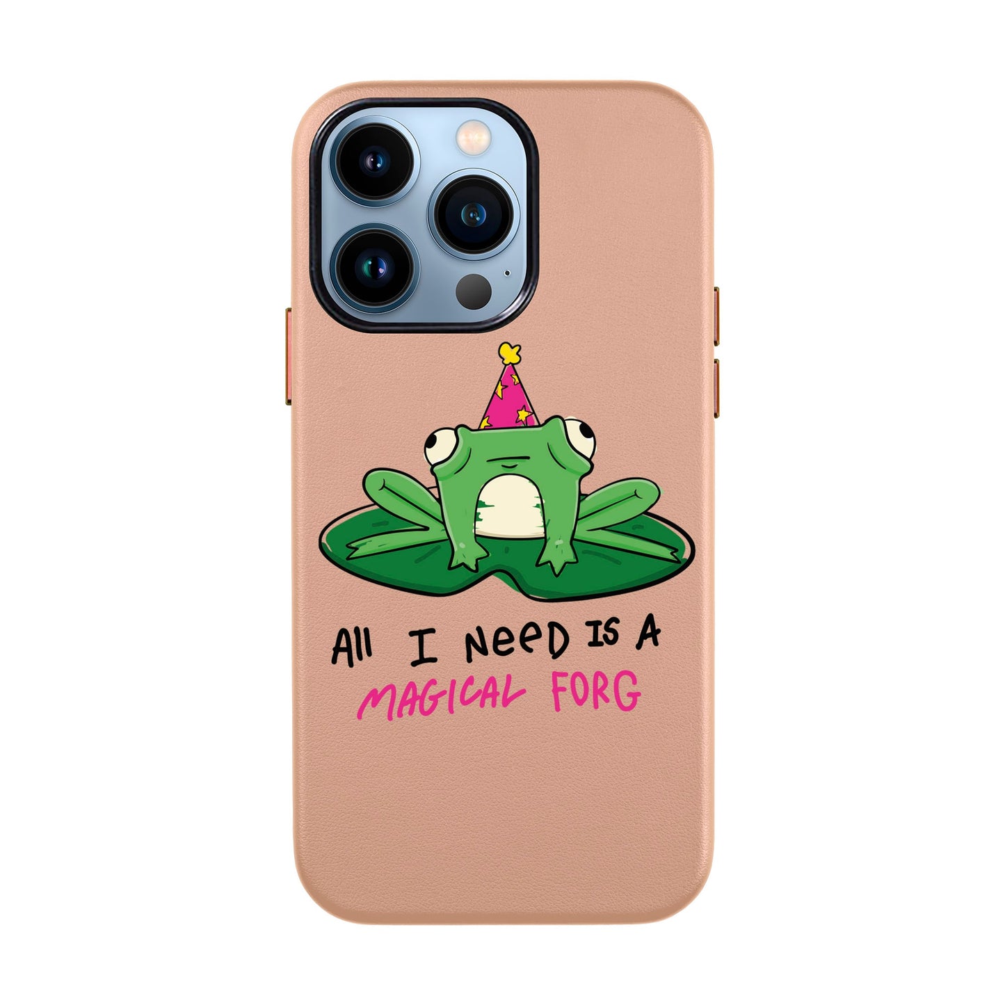 FORG-iPhone 13 Pro Max Leather Kılıf