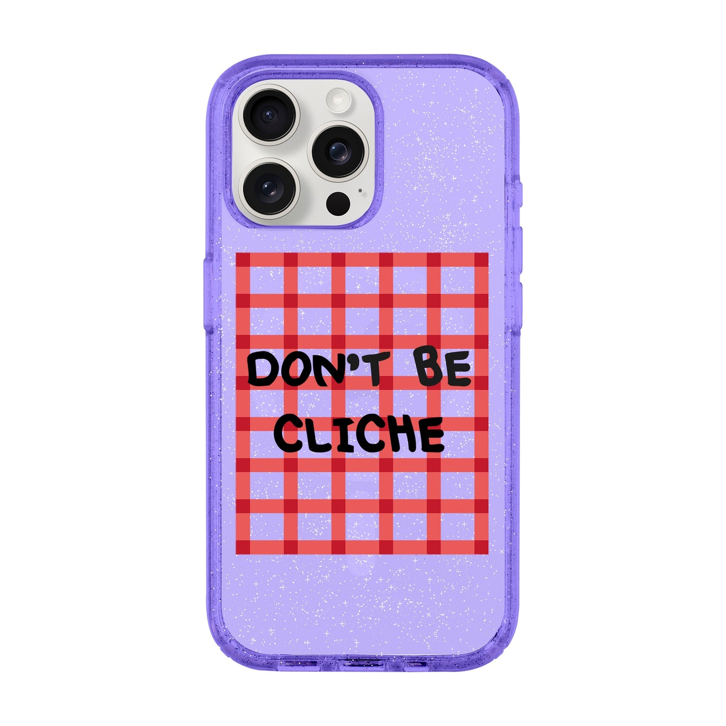 DON'T BE CLICHE-iPhone 15 Pro Max Shiny Kılıf MagSafe Özellikli