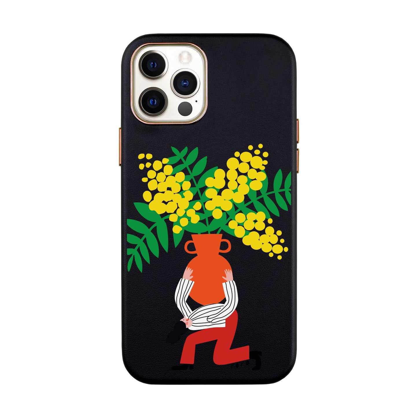VASE-iPhone Xs Max Leather Kılıf