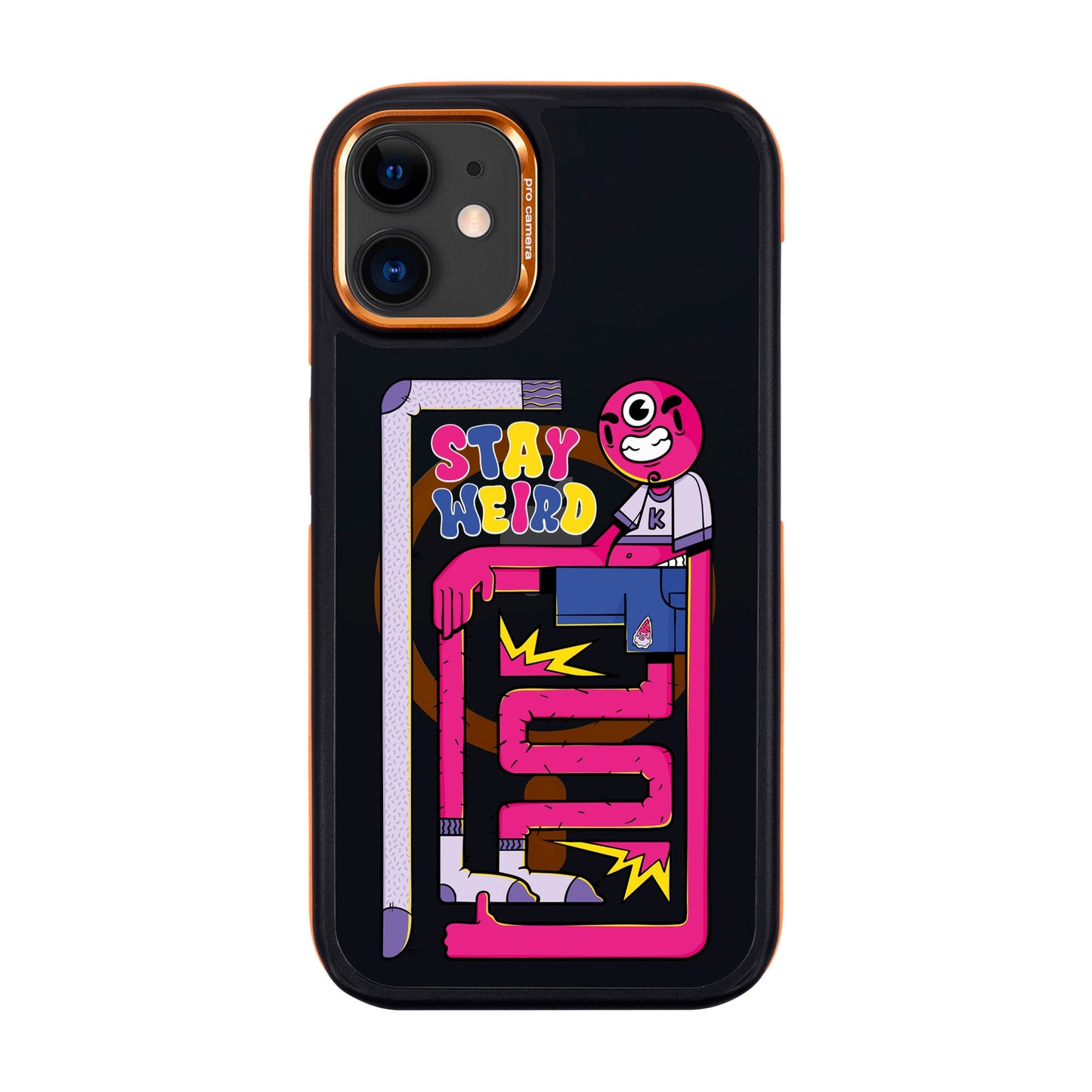 OG TOOTHY-iPhone 11 Dark Kılıf MagSafe Özellikli