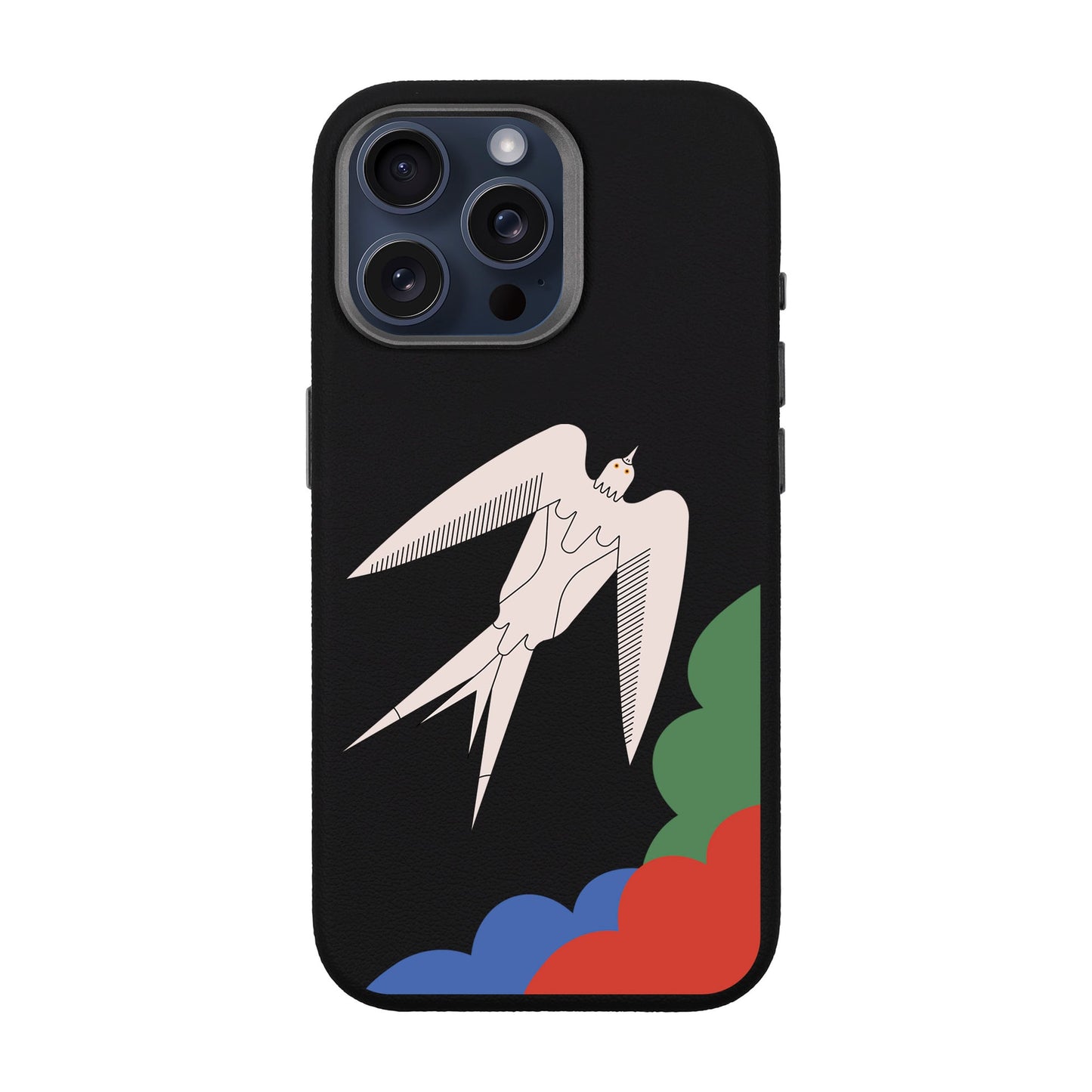 L’OISEAU LIBRE-iPhone 15 Pro Max Leather Premium Kılıf MagSafe Özellikli