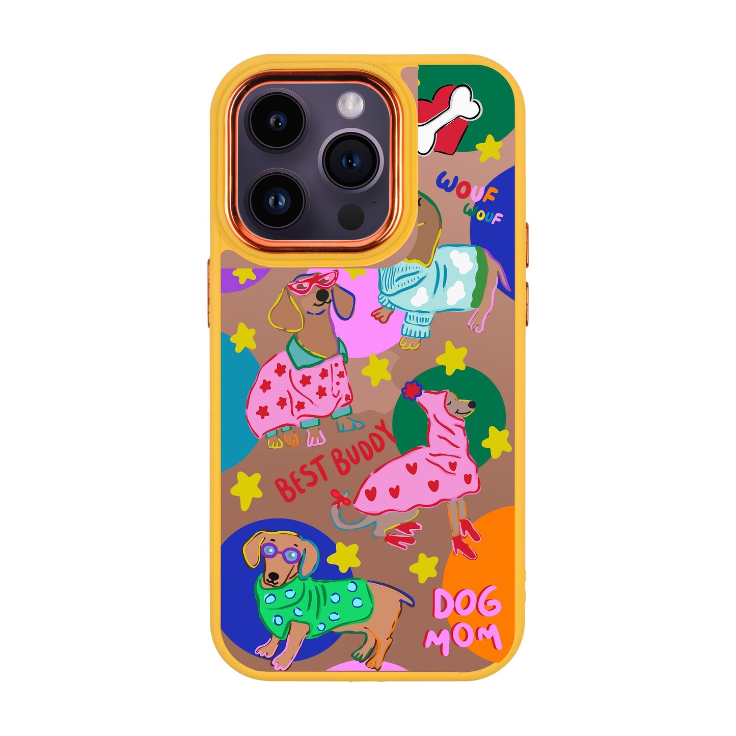 DOG MOM-iPhone 13 Pro Proof Kılıf