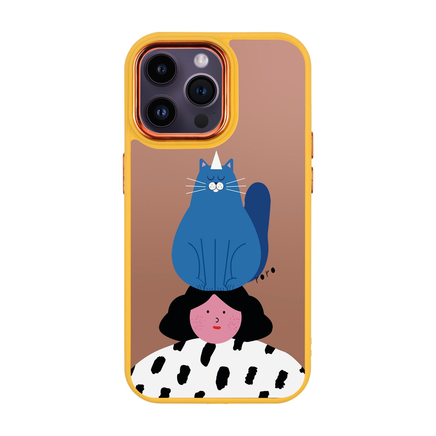 NAUGHTY CAT-iPhone 14 Pro Max Proof Kılıf