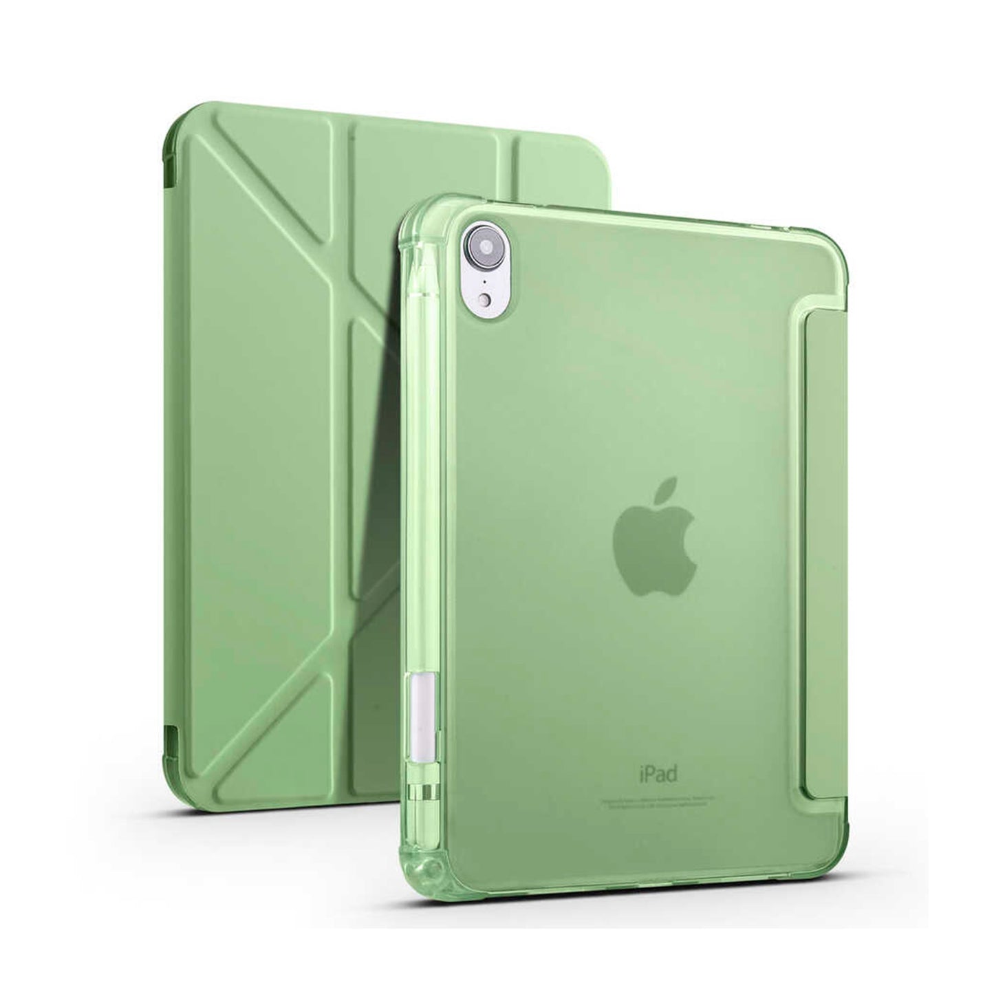 Apple iPad Mini 2021 (6.Nesil)-Trigon Folding Kalemlikli Standlı Kılıf