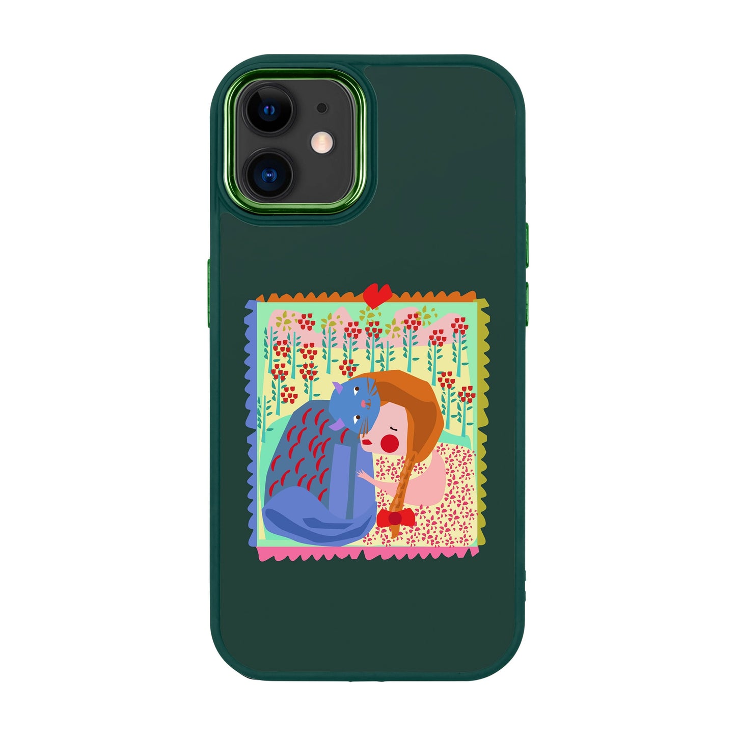 KEDİ POSTA PULU-iPhone 11 Proof Kılıf