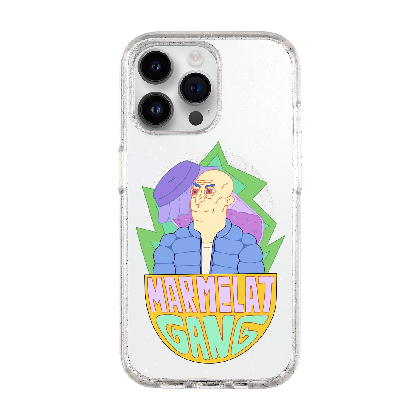 MARMELAT GANG-iPhone 14 Pro Max Shiny Kılıf MagSafe Özellikli