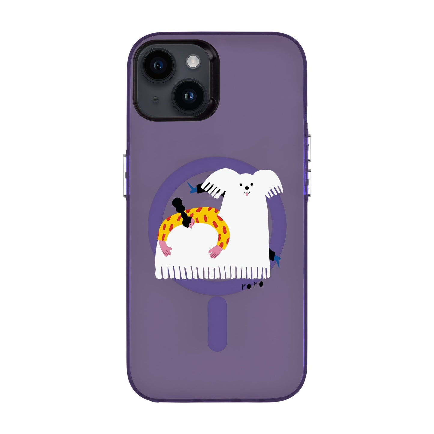 FANCY DOG-iPhone 14 Plus Hold Kılıf MagSafe Özellikli