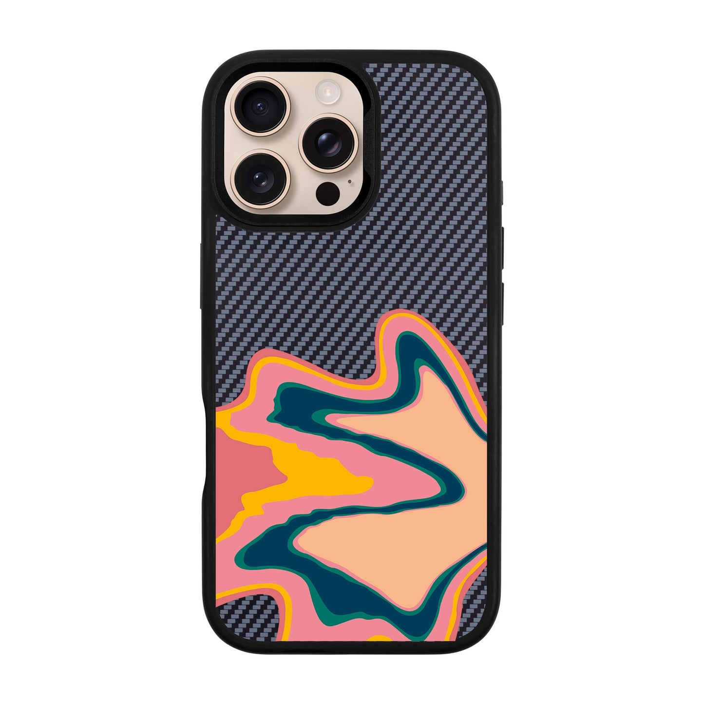US IN ESSENCE-iPhone 16 Pro Max Plaid Kılıf MagSafe Özellikli