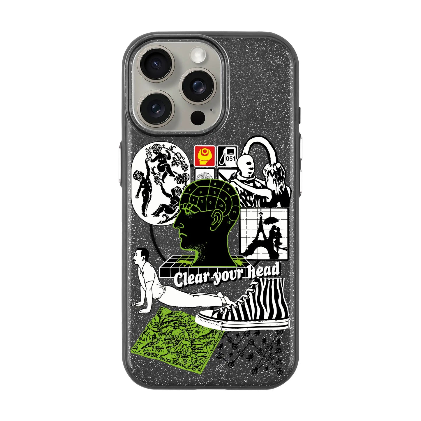 CLEAR YOUR HEAD-iPhone 15 Pro Max Radiant Kılıf MagSafe Özellikli
