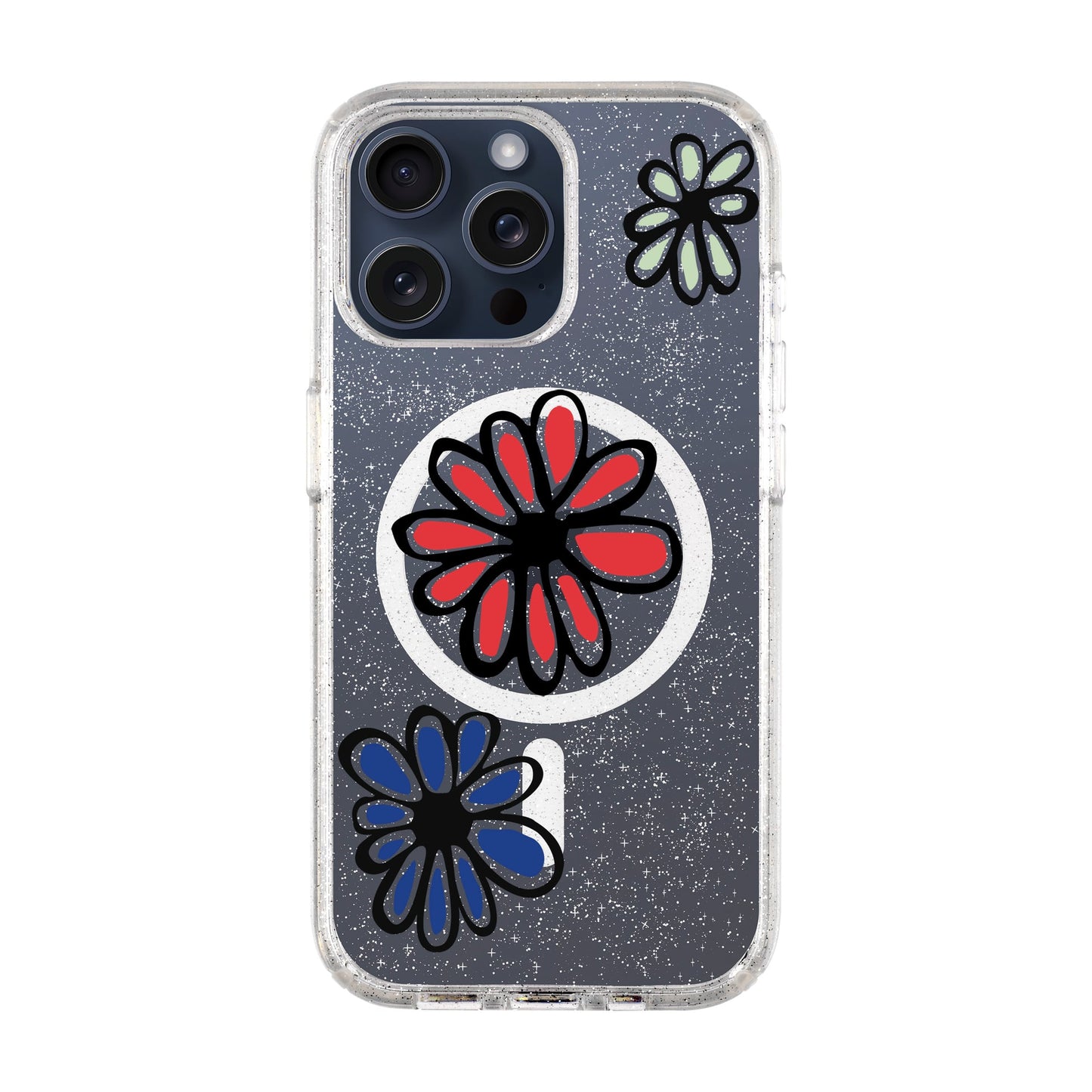 FLORIST-iPhone 15 Pro Max Shiny Kılıf MagSafe Özellikli