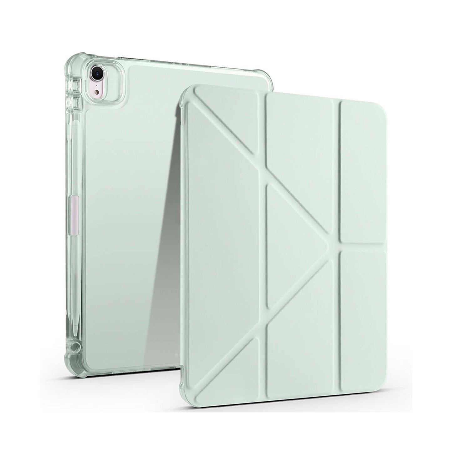 Apple iPad Air 11 inç 2025 M3-Trigon Folding Kalemlikli Standlı Kılıf