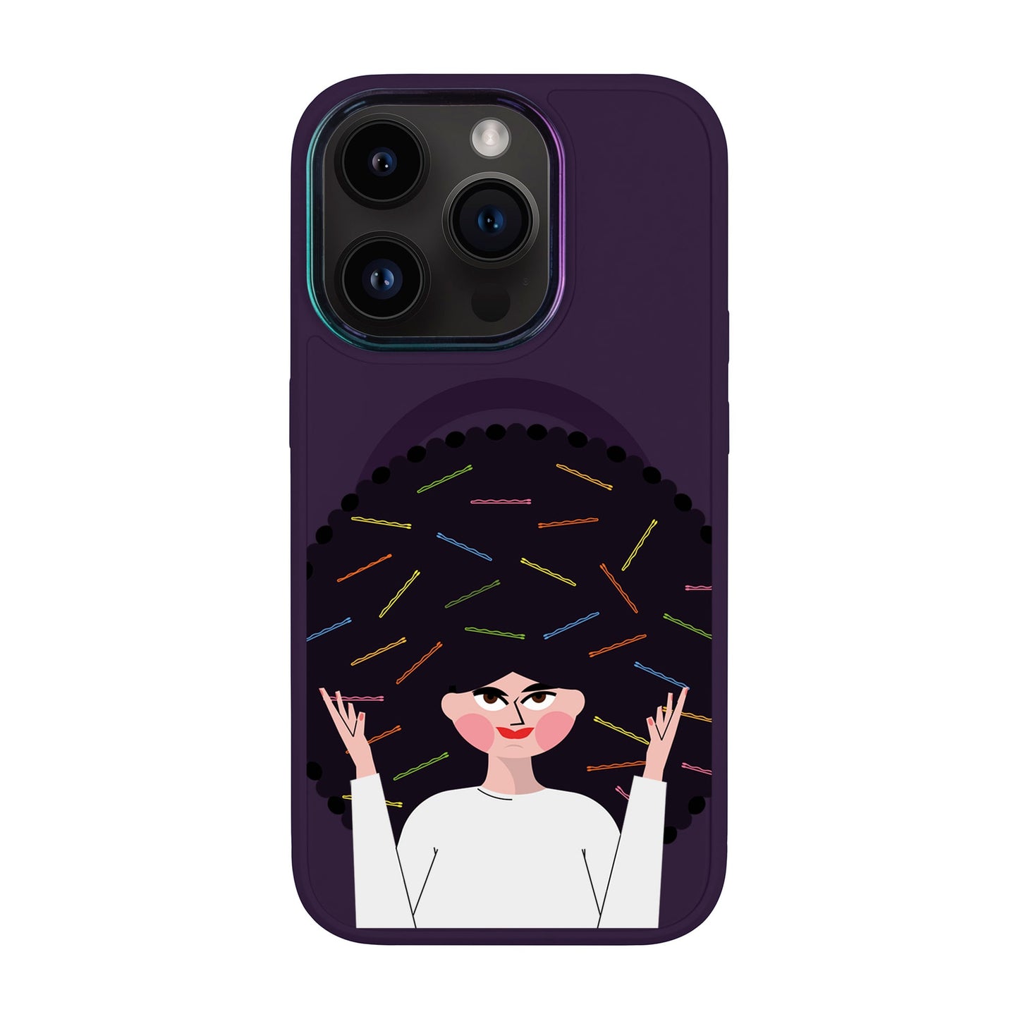 TANGLES OF HAPPINESS-iPhone 13 Pro Vigor Kılıf MagSafe Özellikli