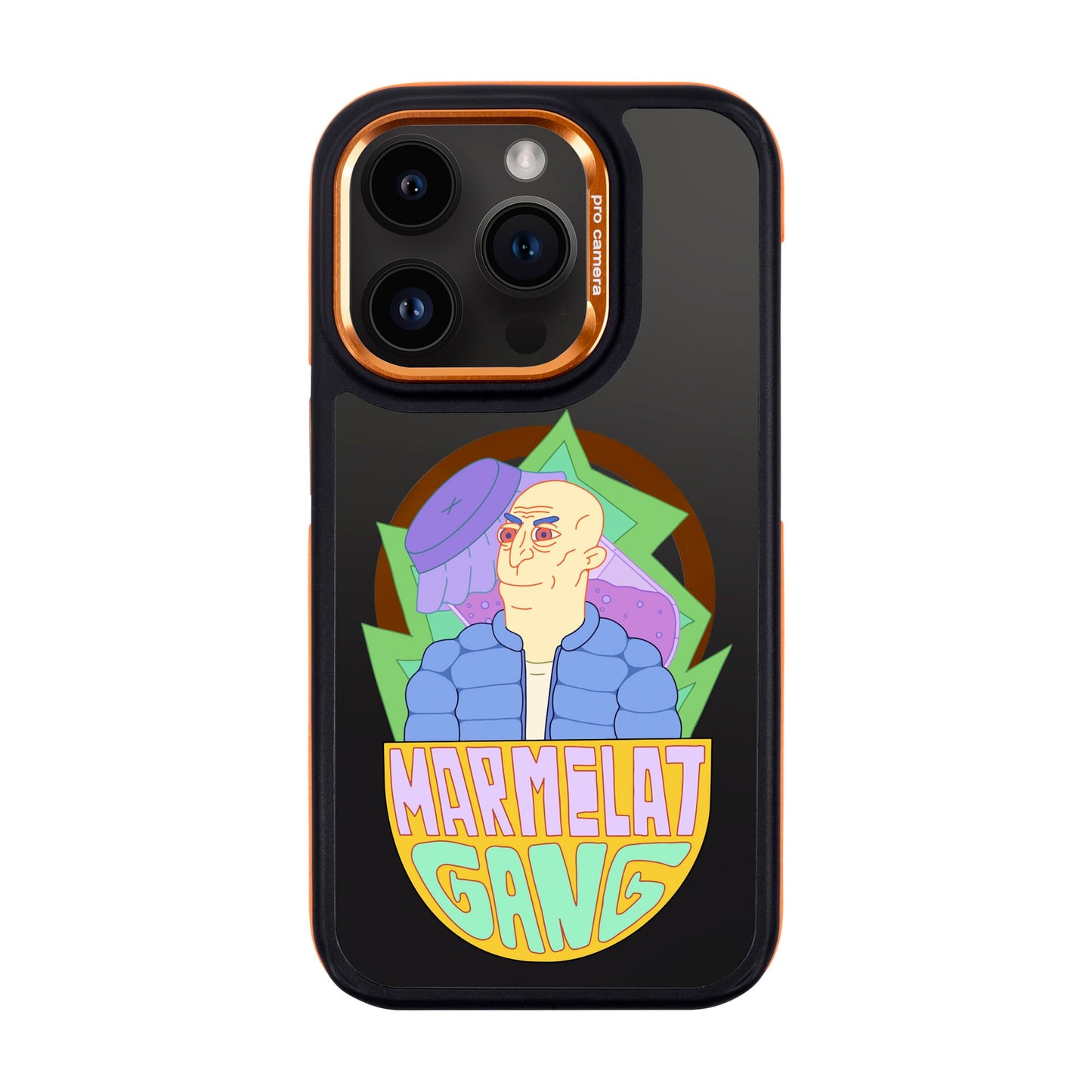 MARMELAT GANG-iPhone 14 Pro Dark Kılıf MagSafe Özellikli