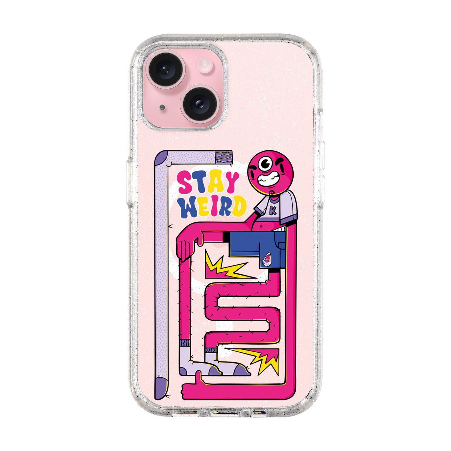 OG TOOTHY-iPhone 15 Shiny Kılıf MagSafe Özellikli