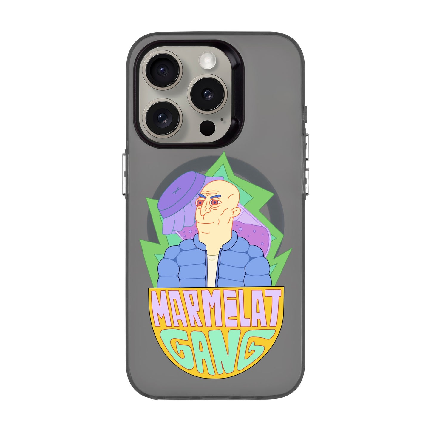 MARMELAT GANG-iPhone 15 Pro Hold Kılıf MagSafe Özellikli