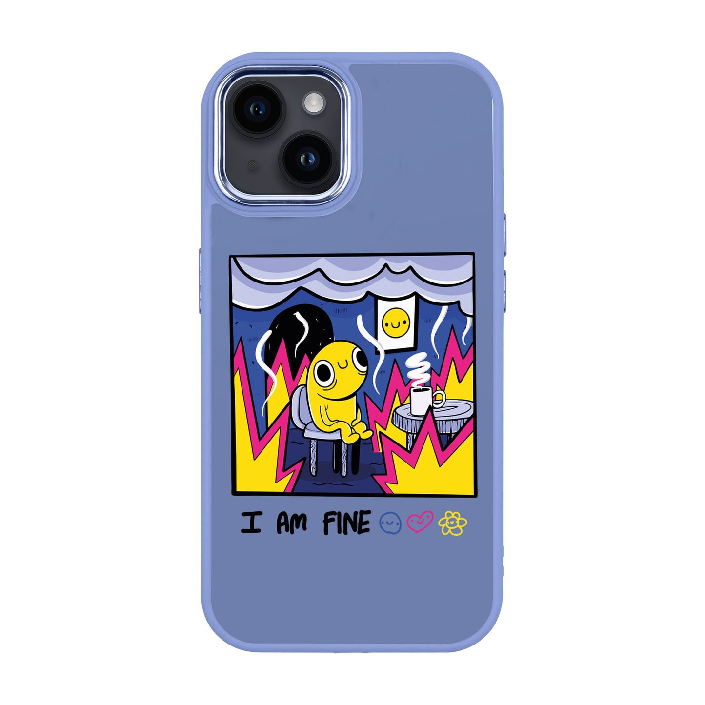 I AM FINE-iPhone 14 Plus Proof Kılıf