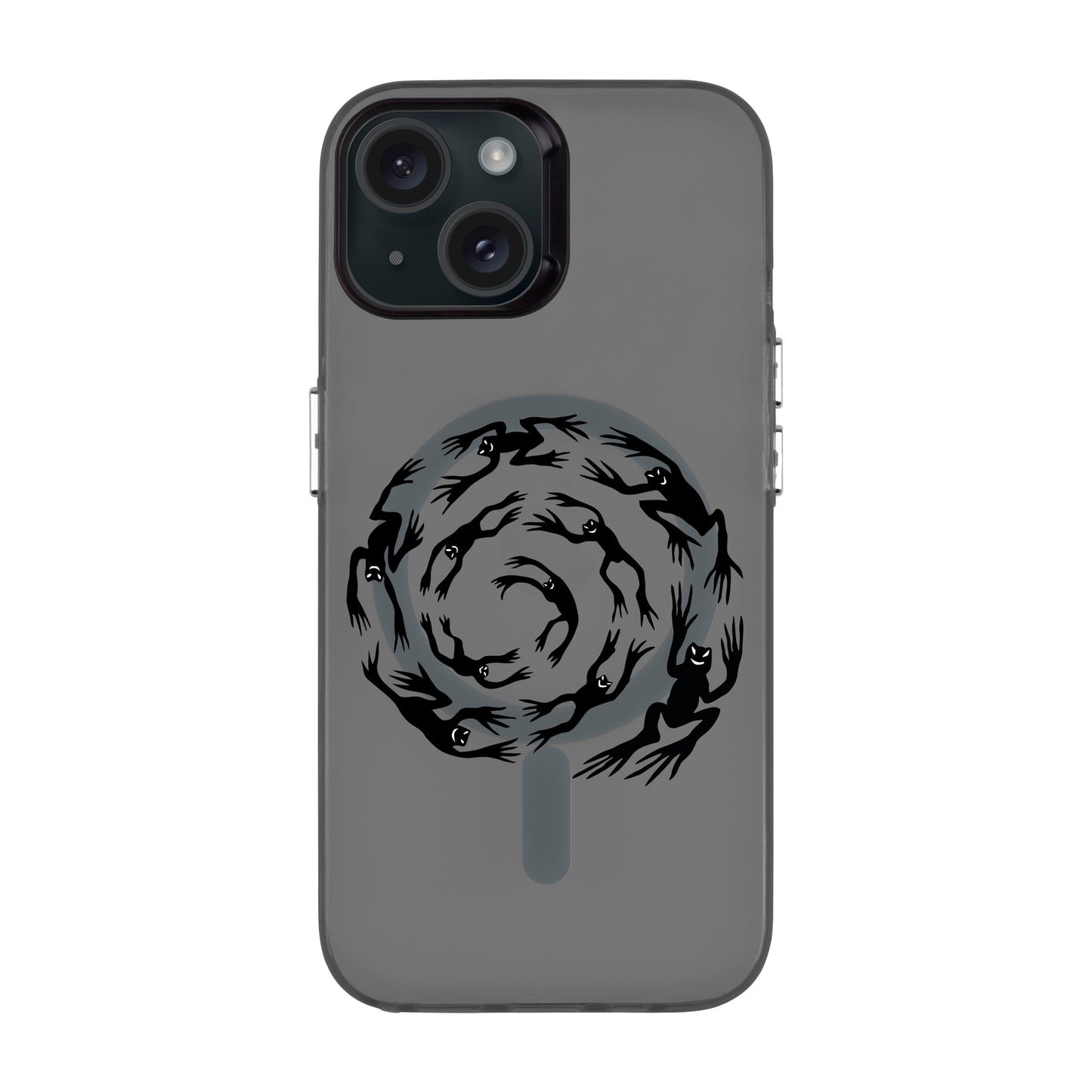 SWIRLING FROG-iPhone 15 Hold Kılıf MagSafe Özellikli