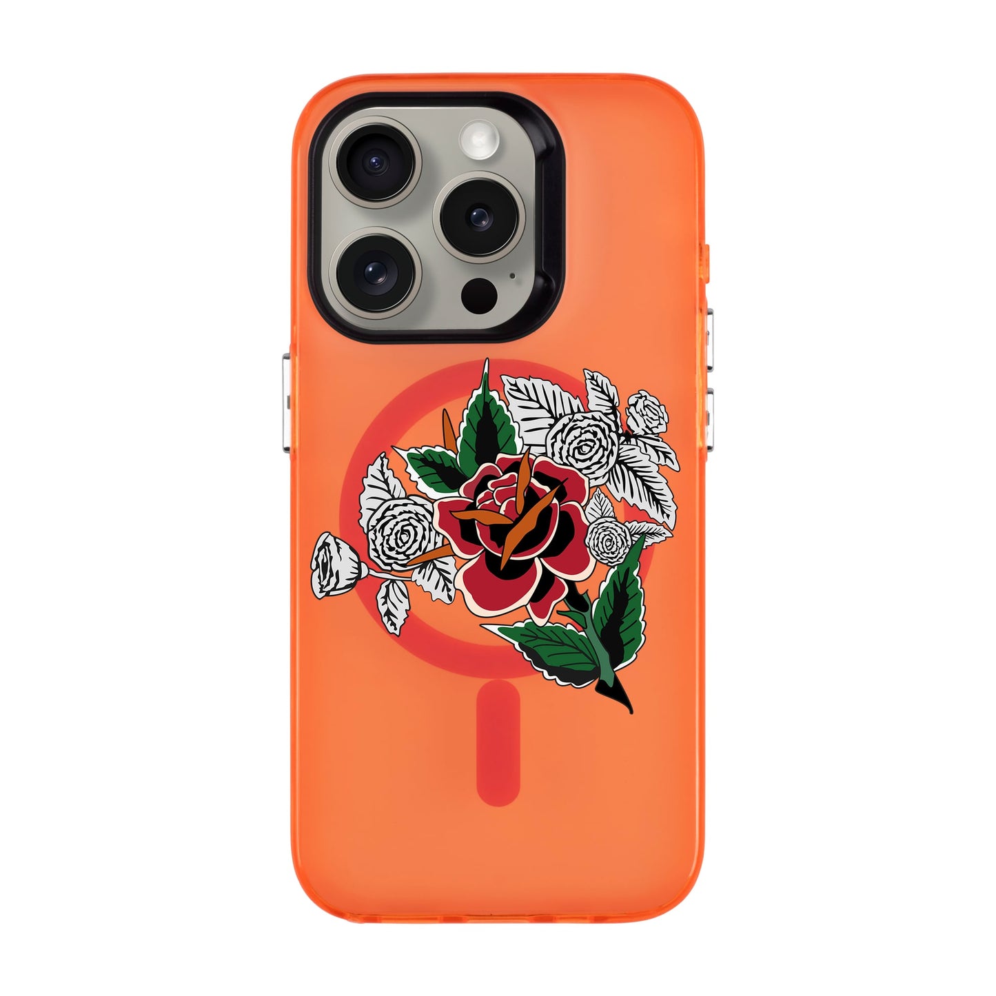 DRY ROSE-iPhone 15 Pro Hold Kılıf MagSafe Özellikli