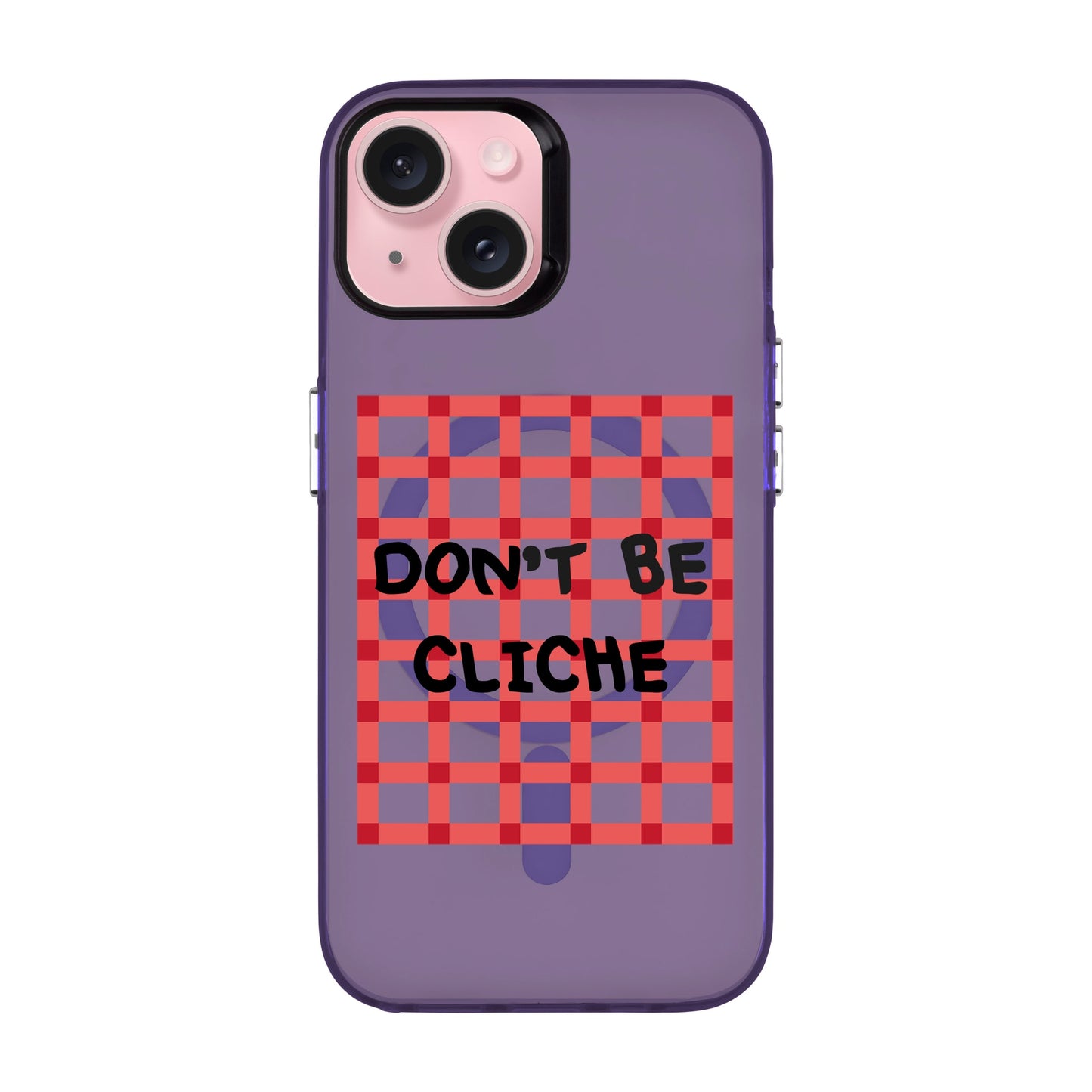DON'T BE CLICHE-iPhone 15 Hold Kılıf MagSafe Özellikli