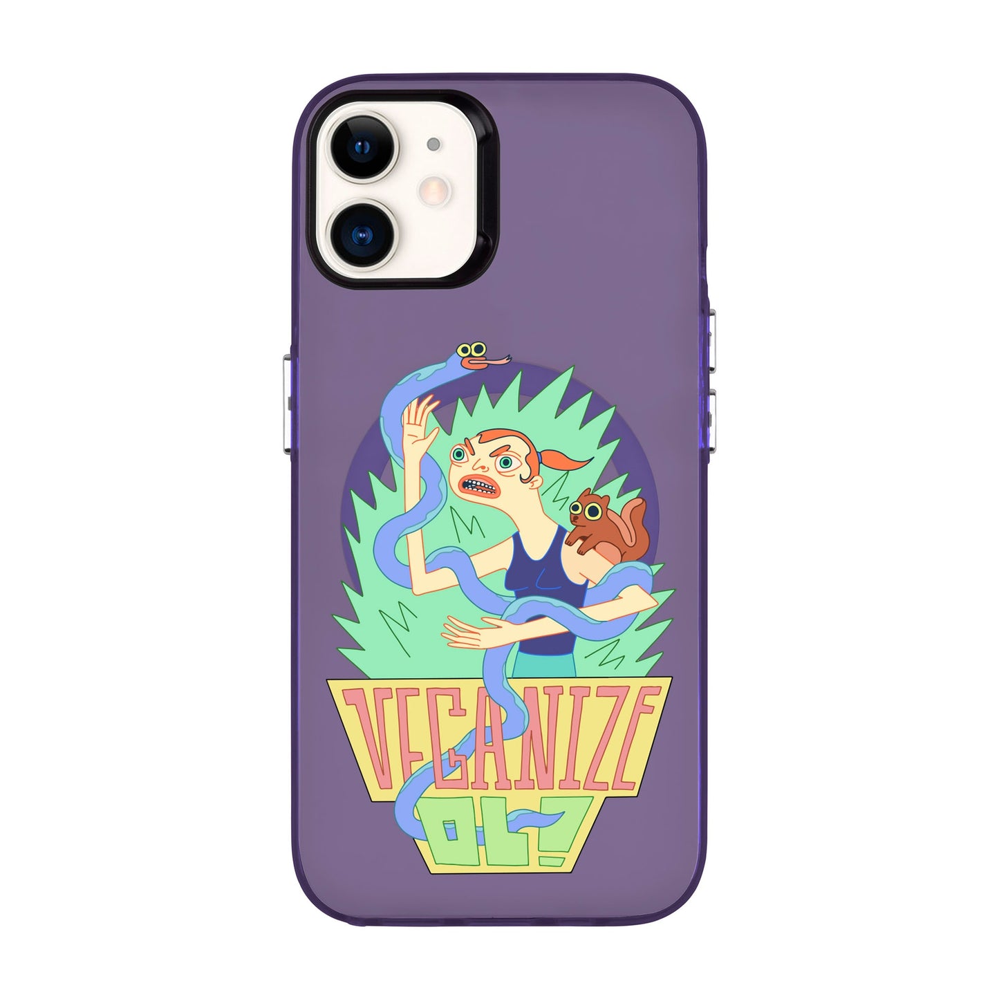 VEGANİZE-iPhone 12 Hold Kılıf MagSafe Özellikli