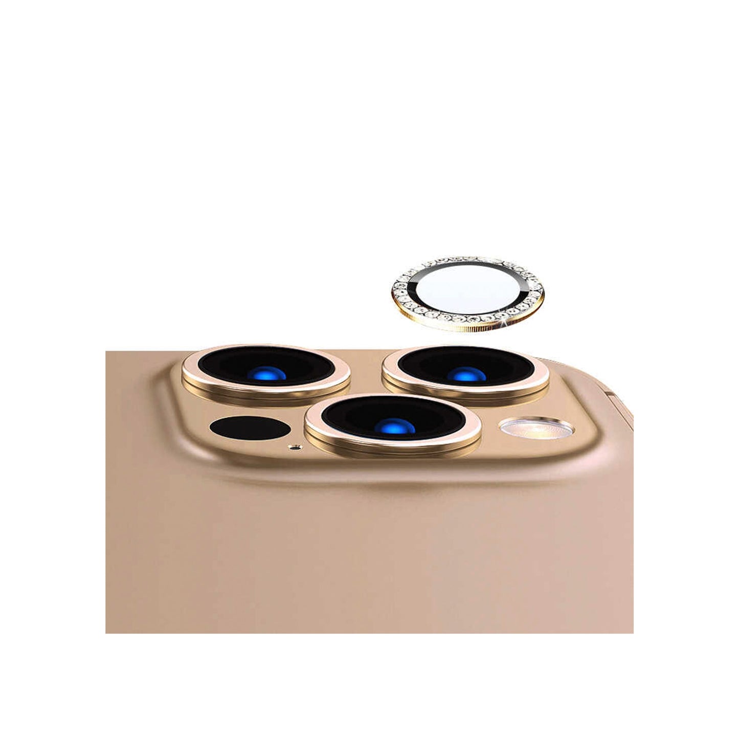 Apple iPhone 14 Pro Max Diamond Kamera Lens Koruyucu