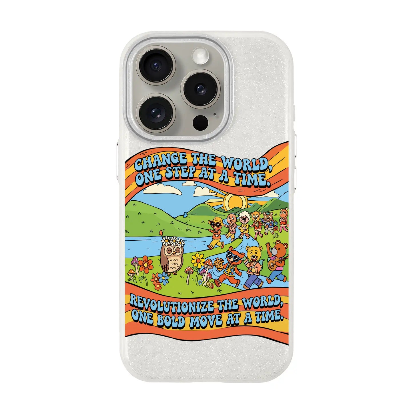 CHANGE THE WORLD-iPhone 15 Pro Radiant Kılıf MagSafe Özellikli