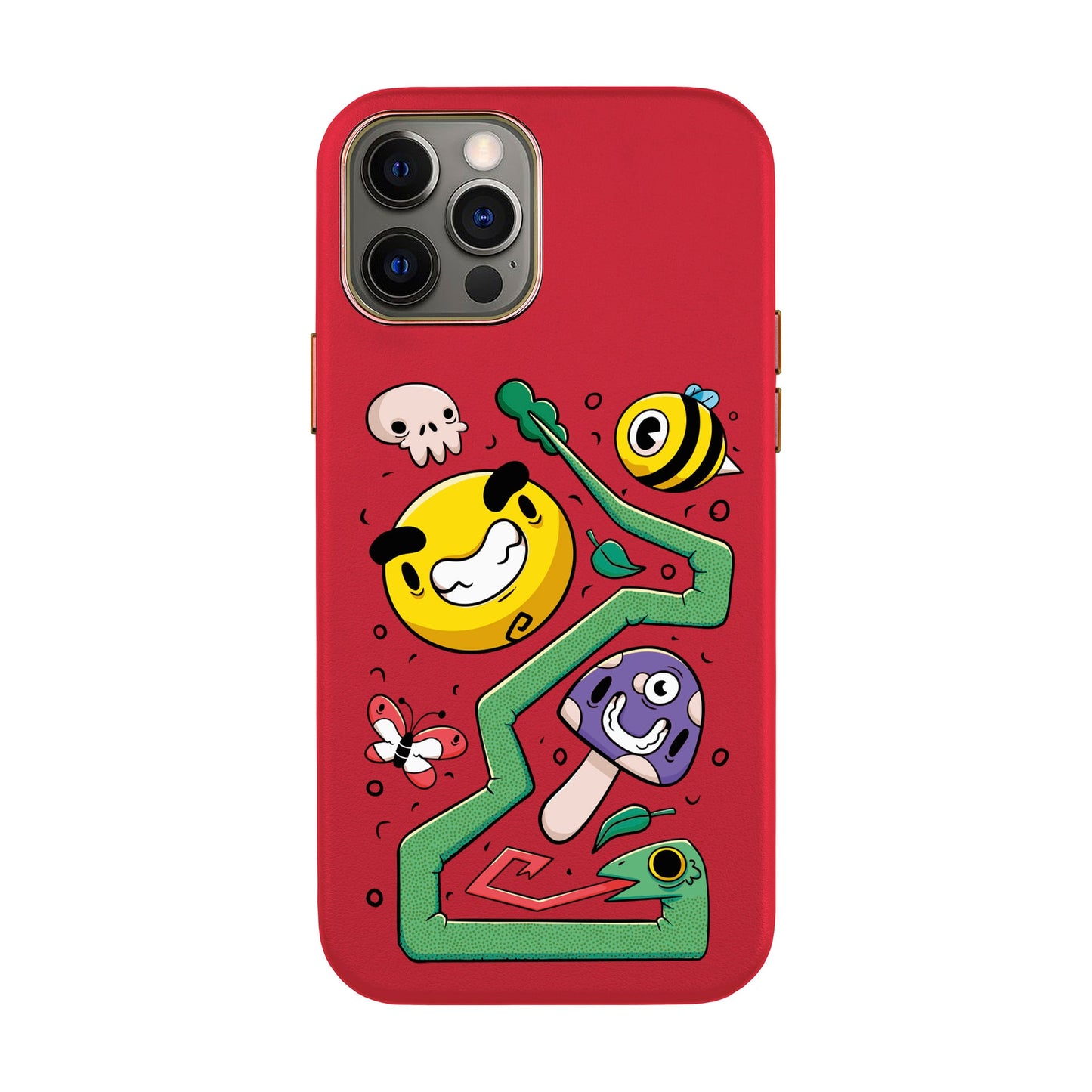 NADUR-iPhone 11 Pro Max Leather Kılıf