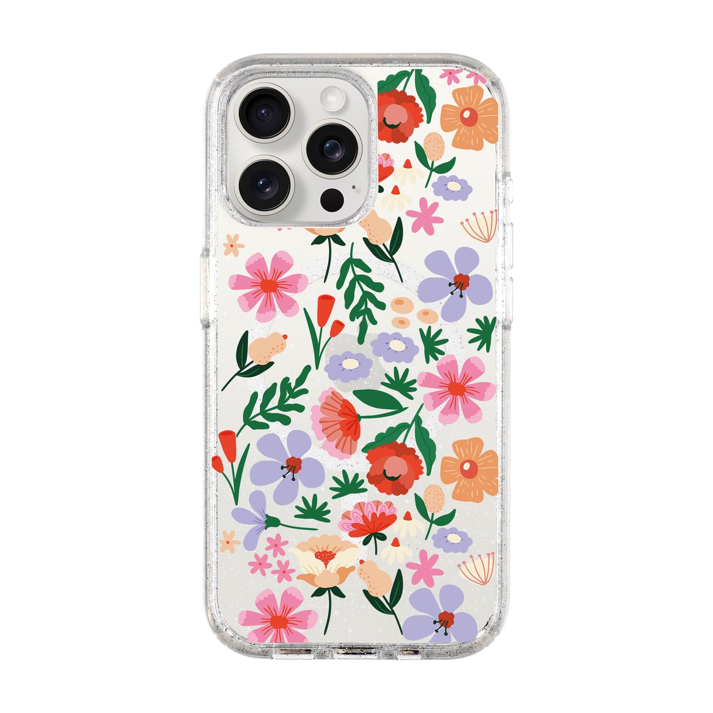 GRACIOUS-iPhone 15 Pro Max Shiny Kılıf MagSafe Özellikli