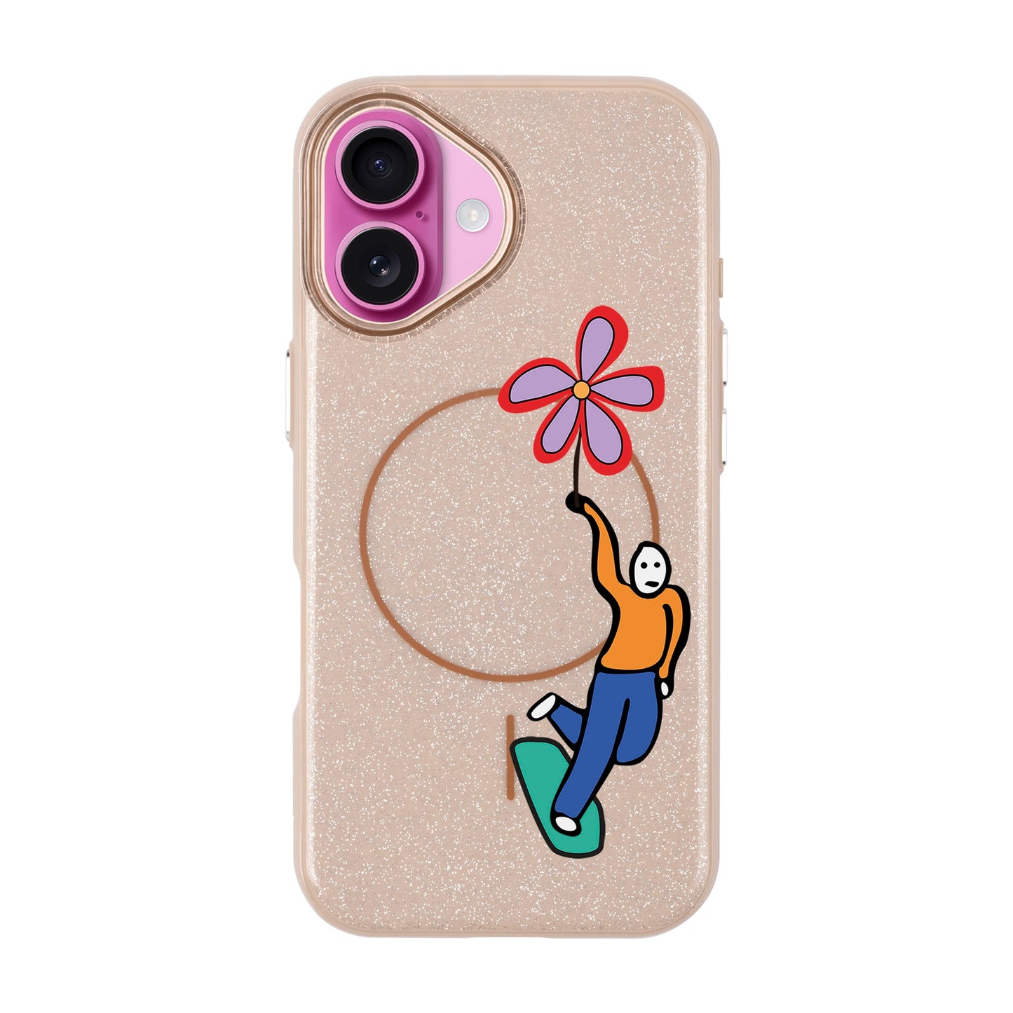SKATEBOARDER-iPhone 16 Radiant Kılıf MagSafe Özellikli