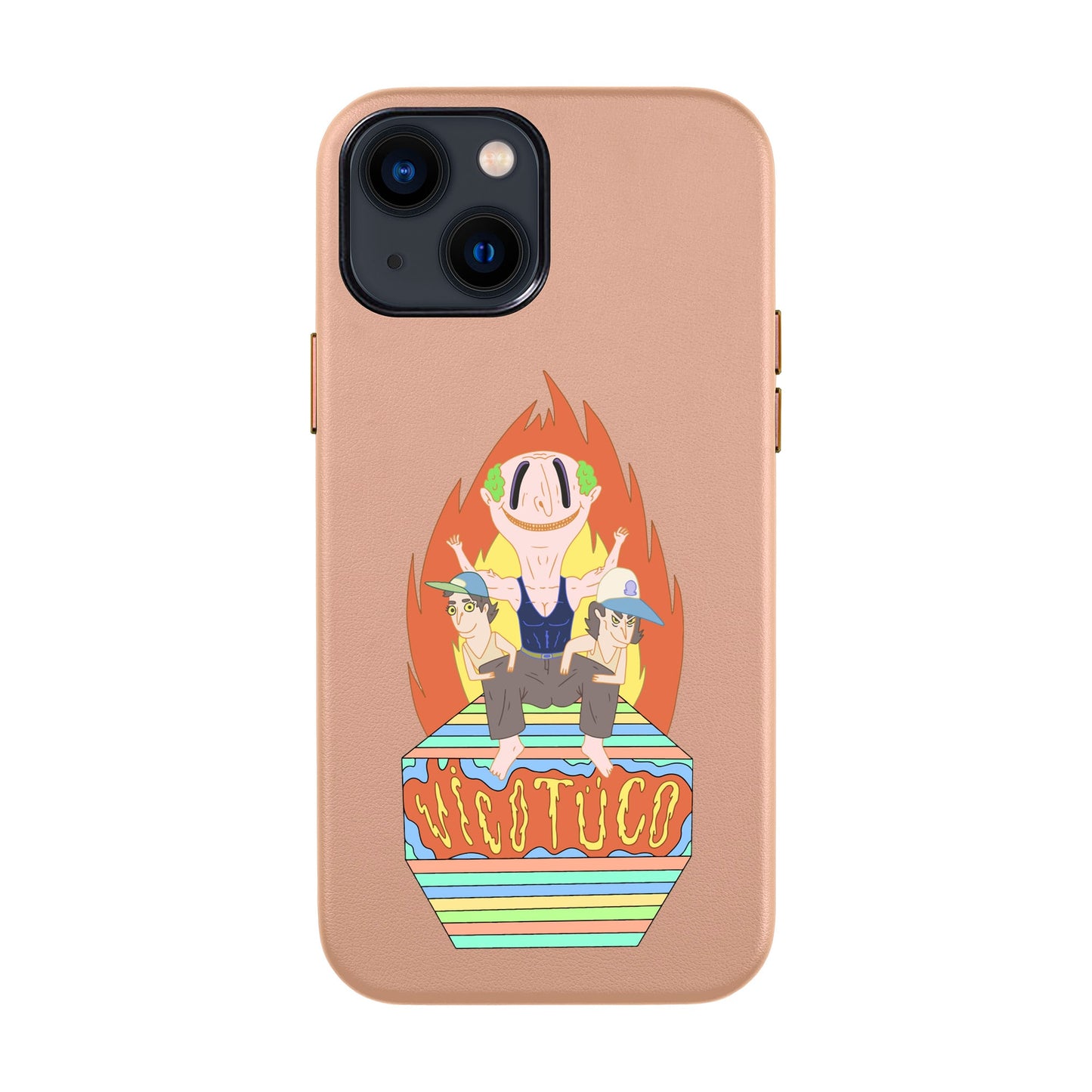 VİCOTÜCO ADAM-iPhone 13 Mini Leather Kılıf