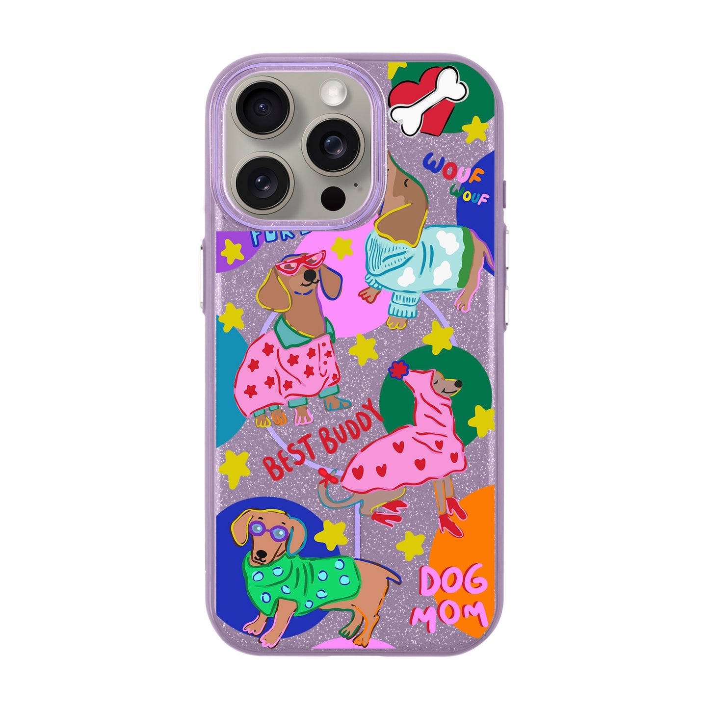 DOG MOM-iPhone 15 Pro Max Radiant Kılıf MagSafe Özellikli