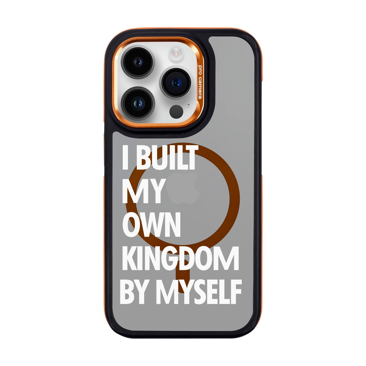 KINGDOM-iPhone 14 Pro Dark Kılıf MagSafe Özellikli
