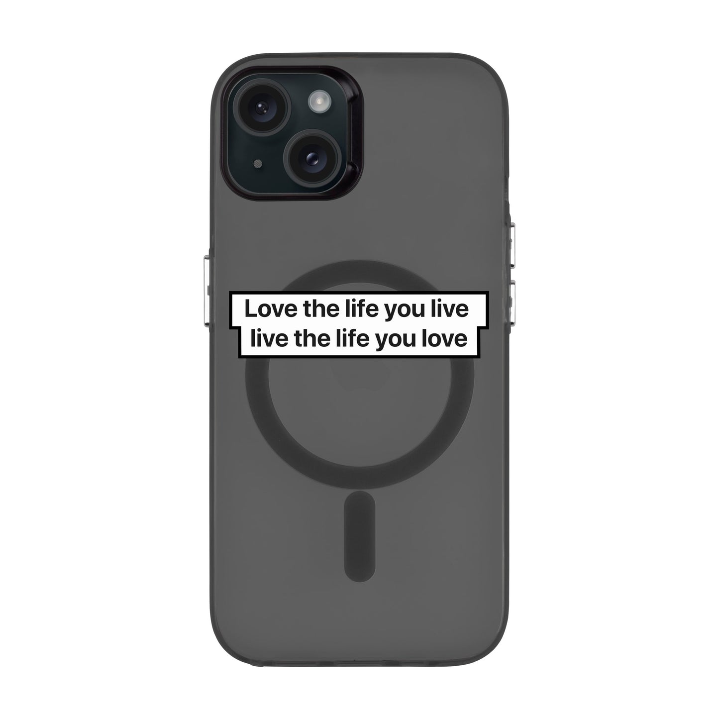 LOVE THE LIFE-iPhone 15 Plus Hold Kılıf MagSafe Özellikli