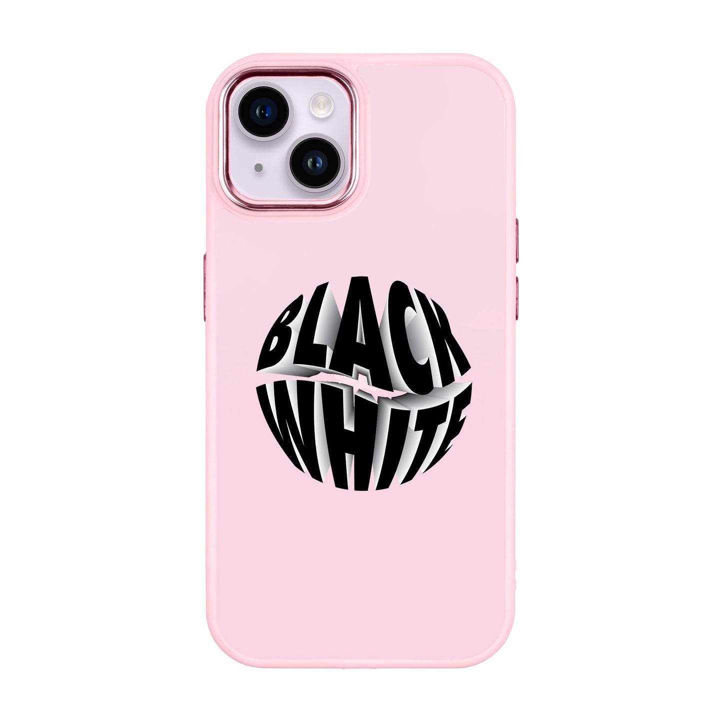 BLACK WHITE-iPhone 14 Plus Proof Kılıf