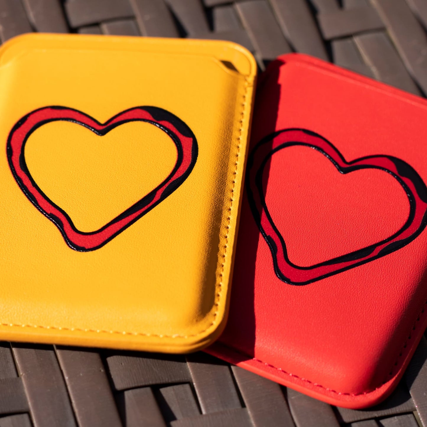 BOUNCE HEART-Leather Kartlık
